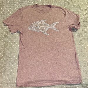 2 for $20 Vineyard Vines Mauve Fish Graphic Tee